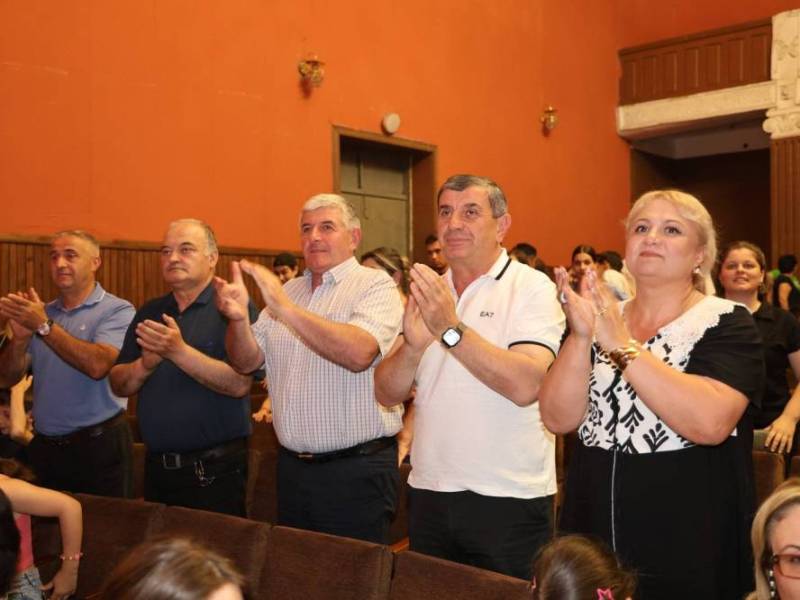 ქალაქ ცაგერში, კულტურის ცენტრის ორგანიზებით, გაიმართა კონცერტი სახელწოდებით ,,ფიქრების...