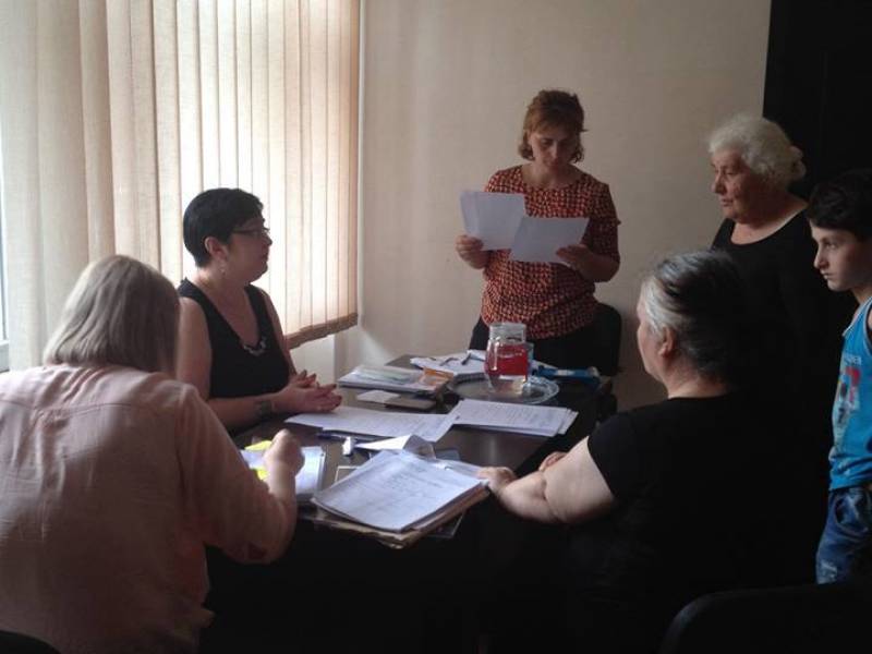 3 აგვისტოს ცაგერის მუნიციპალიტეტის მერის მოწვევით იმყოფებოდნენ ხონის...