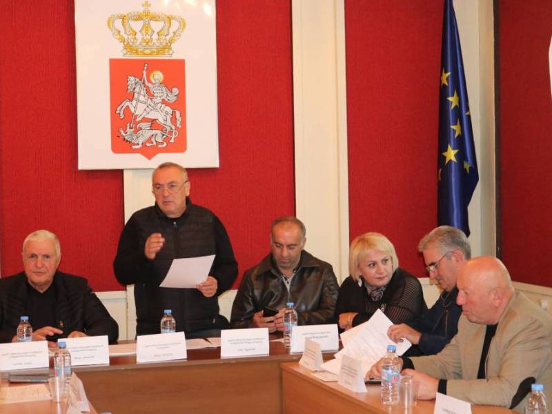 ცაგერის მუნიციპალიტეტის საკრებულოს ბიუროსა და საკრებულოს მორიგი სხდომა