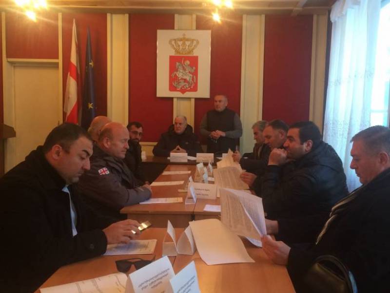 ცაგერის მუნიციპალიტეტის საკრებულოს ბიუროსა და საკრებულოს რიგგარეშე სხდომა