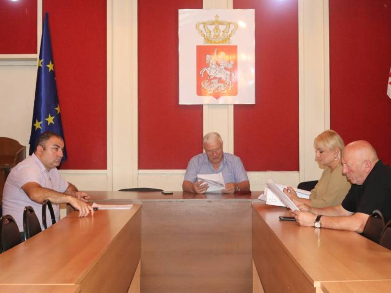 ცაგერის მუნიციპალიტეტის საკრებულოს ბიუროსა მორიგი სხდომა