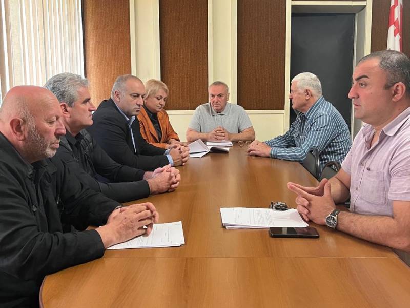 ცაგერის მუნიციპალიტეტის საკრებულოს ბიუროს სხდომა