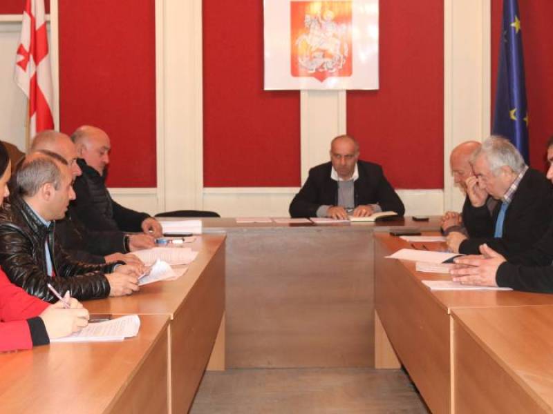 ცაგერის მუნიციპალიტეტის საკრებულოს საფინანსო-საბიუჯეტო  საკითხთა კომისიის სხდომა