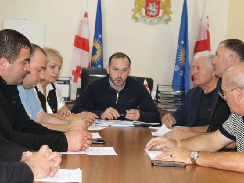 ცაგერის მუნიციპალიტეტის საკრებულოს ბიუროს მორიგი სხდომა