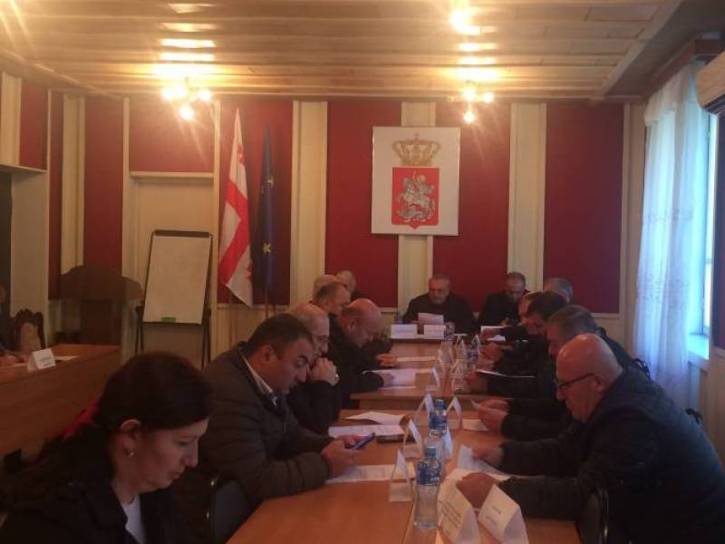 ცაგერის მუნიციპალიტეტის საკრებულოს ბიუროსა და საკრებულოს რიგგარეშე სხდომა