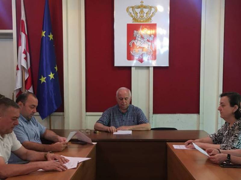 ცაგერის მუნიციპალიტეტის საკრებულოს საფინანსო-საბიუჯეტო კომისიის სხდომა