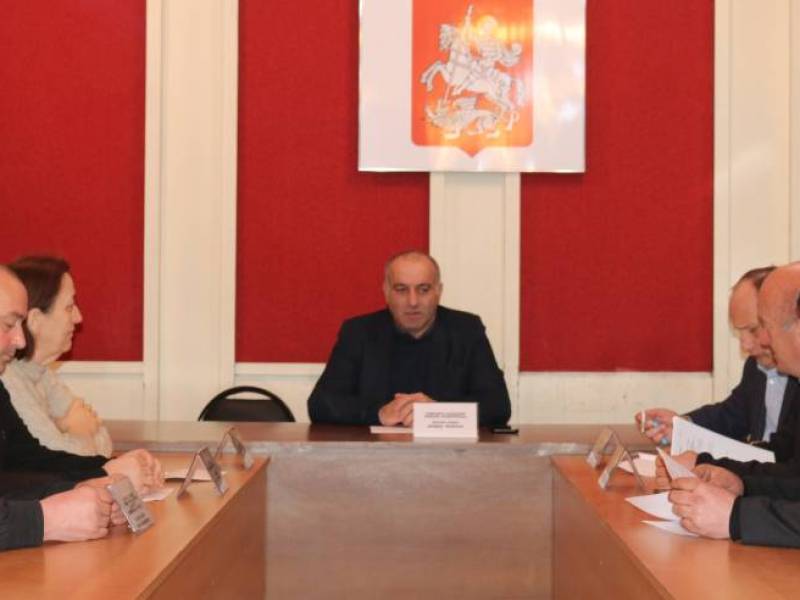 ცაგერის მუნიციპალიტეტის საკრებულოს საფინანსო-საბიუჯეტო კომისიის სხდომა