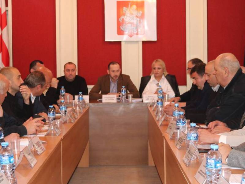 ცაგერის მუნიციპალიტეტის საკრებულოს ბიუროსა და საკრებულოს მორიგი სხდომა