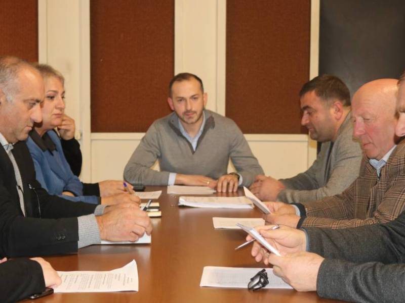 ცაგერის მუნიციპალიტეტის საკრებულოს ბიუროს რიგგარეშე სხდომა