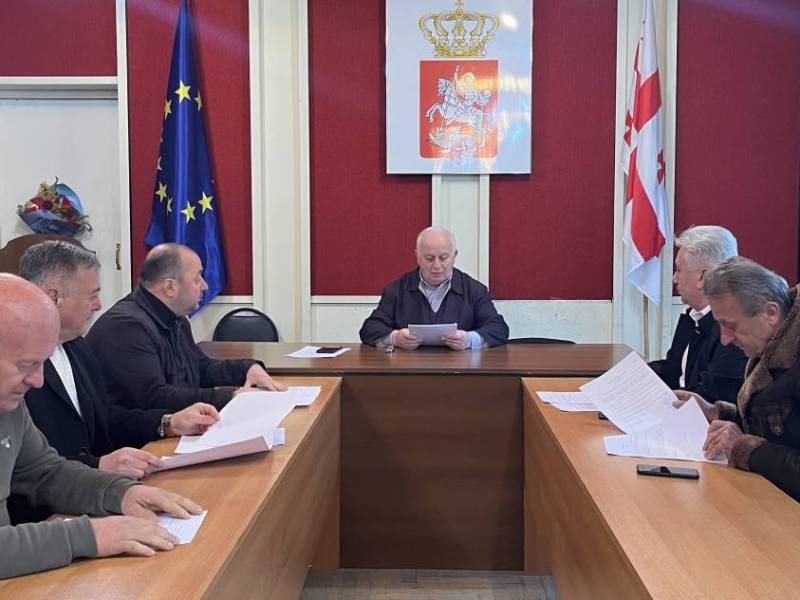 ცაგერის მუნიციპალიტეტის საკრებულოს საფინანსო-საბიუჯეტო კომისიის სხდომა