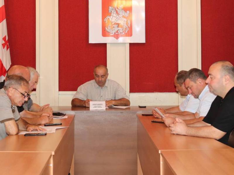 ცაგერის მუნიციპალიტეტის საკრებულოს საფინასო-საბიუჯეტო კომისიის სხდომა