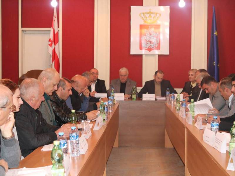 ცაგერის მუნიციპალიტეტის საკრებულოს ბიუროსა და საკრებულოს მორიგი სხდომა