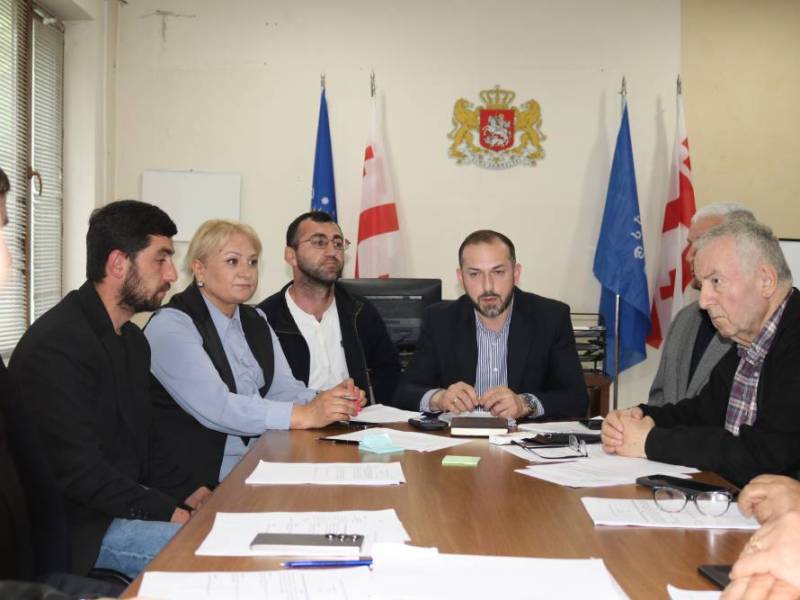 ცაგერის მუნიციპალიტეტის საკრებულოს ფრაქცია ,,ქართული ოცნება-დემოკრატიული საქართველოს" მორიგი სხდომა