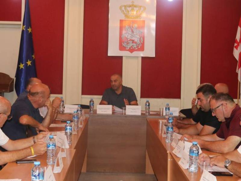 ცაგერის მუნიციპალიტეტის საკრებულოს ბიუროსა და საკრებულოს მორიგი სხდომა