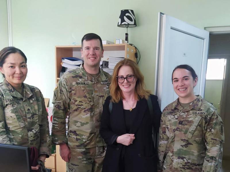 ამერიკის საელჩოს წამომადგენლები სტუმრად ცაგერში