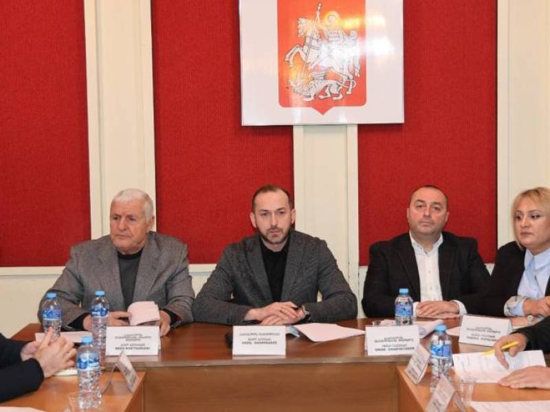 ცაგერის მუნიციპალიტეტის საკრებულოს ბიუროსა და საკრებულოს მორიგი სხდომა