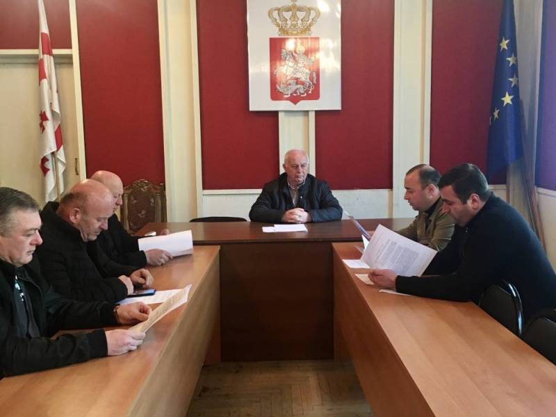 ცაგერის მუნიციპალიტეტის საკრებულოს ბიუროსა და საკრებულოს მორიგი სხდომა