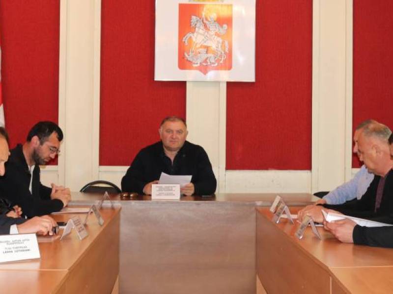 ცაგერის მუნიციპალიტეტის საკრებულოს სივრცით-ტერიტორიული დაგეგმარებისა და ინფრასტრუქტურის კომისიის სხდომა