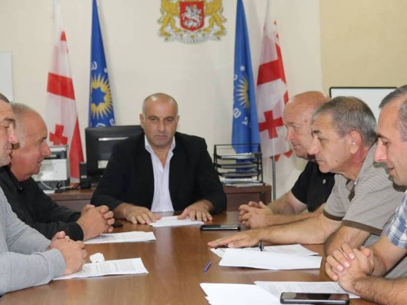 ცაგერის მუნიციპალიტეტის საკრებულოს საფინანსო-საბიუჯეტო კომისიის  სხდომა