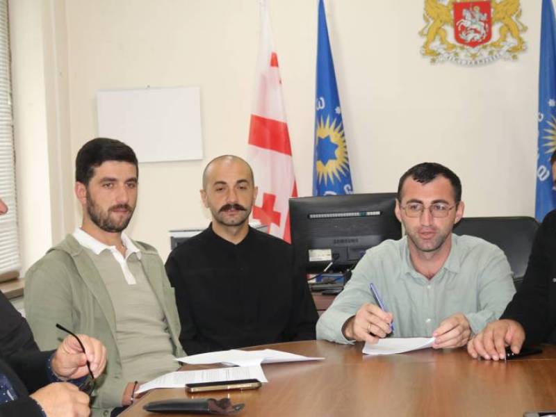 ცაგერის მუნიციპალიტეტის საკრებულოს ფრაქცია ,,ქართული ოცნება-დემოკრატიული საქართველოს" სხდომა