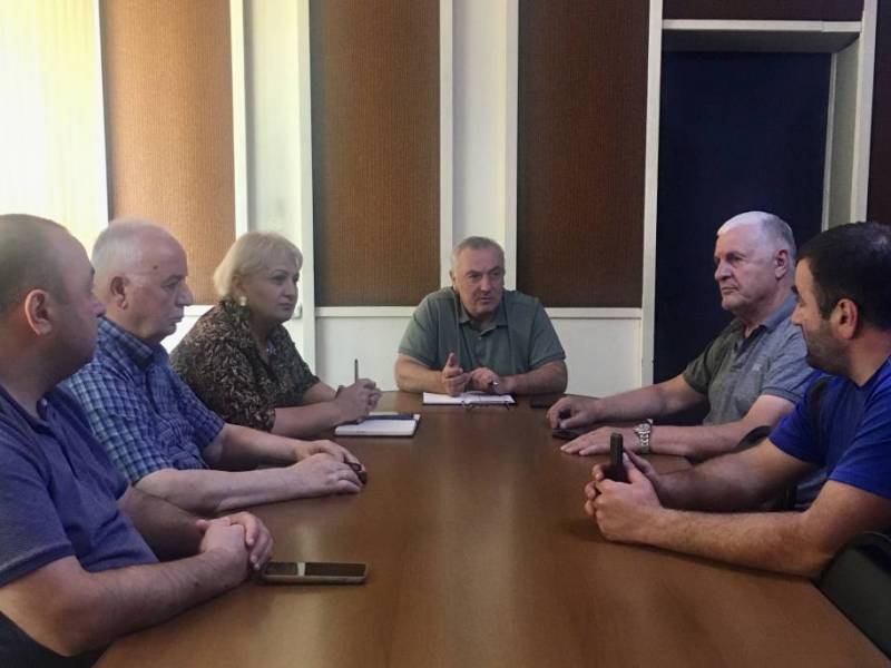 ცაგერის მუნიციპალიტეტის საკრებულოში სამუშაო შეხვედრა შედგა