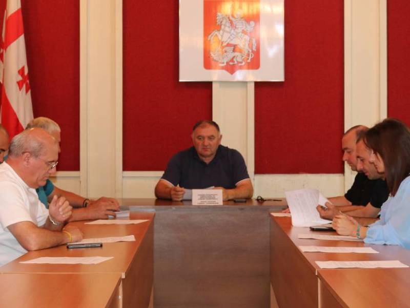 ცაგერის მუნიციპალიტეტის საკრებულოს სივრცით-ტერიტორიული დაგეგმარებისა და ინფრასტრუქტურის კომისიის სხდომა