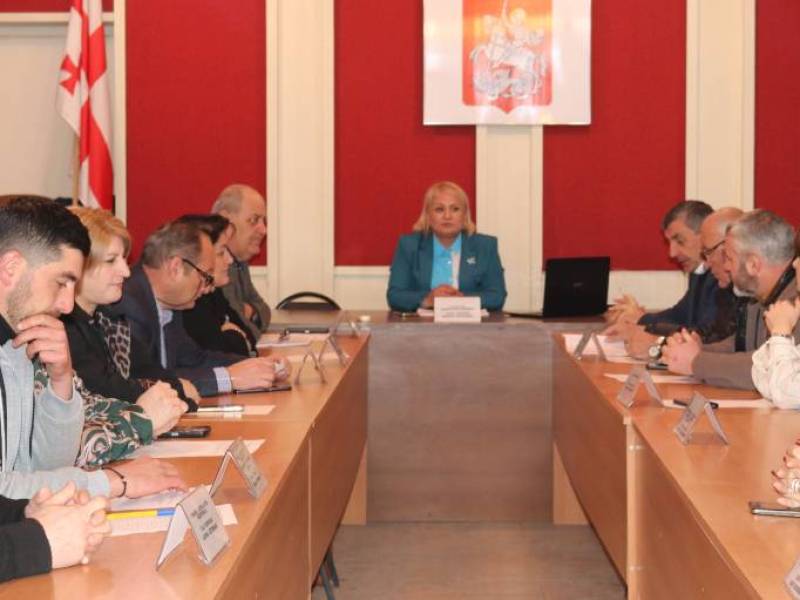 ცაგერის მუნიციპალიტეტის საკრებულოს ქალთა და ბავშვთა საკითხებზე მომუშავე მუნიციპალური საბჭოს სხდომა