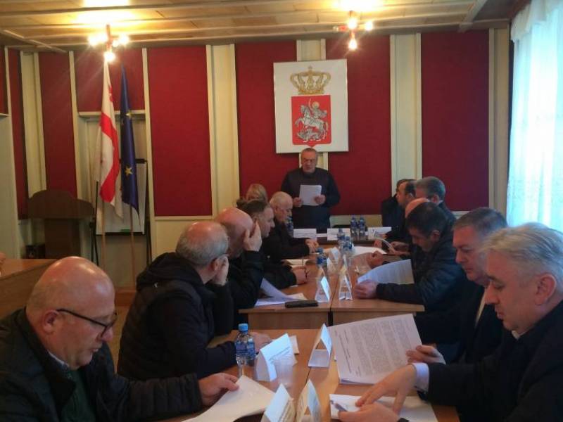 ცაგერის მუნიციპალიტეტის საკრებულოს ბიუროსა და საკრებულოს მორიგი სხდომა